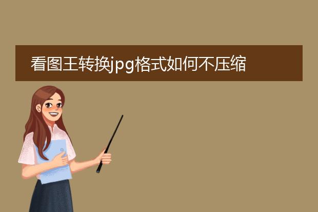 看图王转换jpg格式如何不压缩