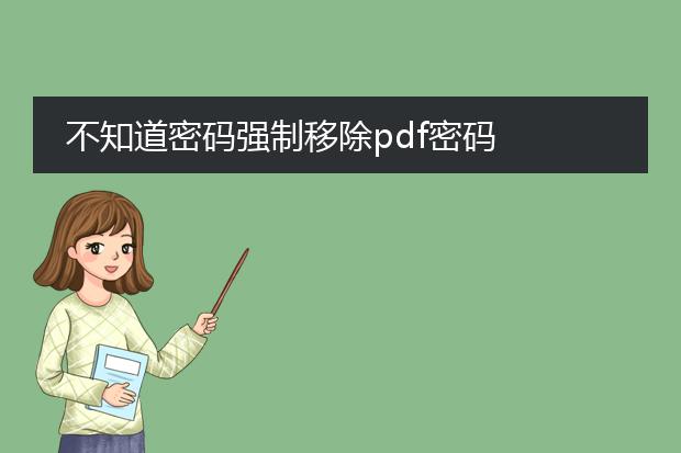 不知道密码强制移除pdf密码