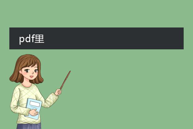pdf里