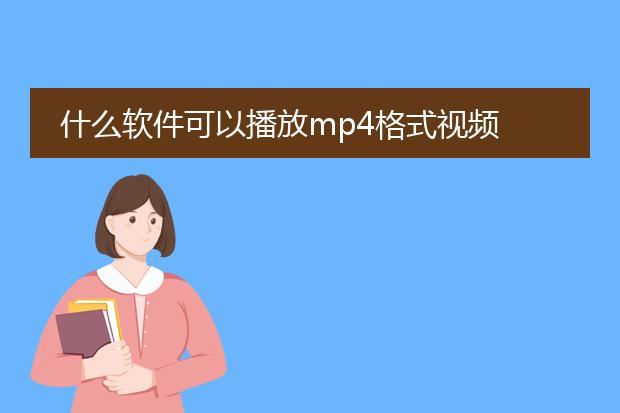 什么软件可以播放mp4格式视频
