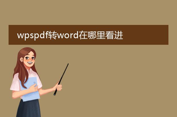 wpspdf转word在哪里看进度