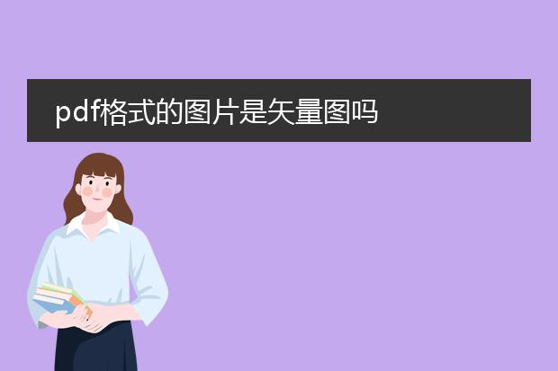 pdf格式的图片是矢量图吗