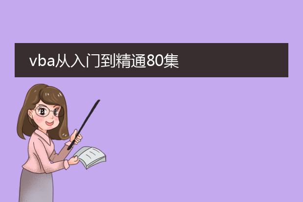 vba从入门到精通80集